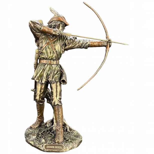 soška Robin Hood Figurka Socha Bronz Veronese WU77245A4 dárek