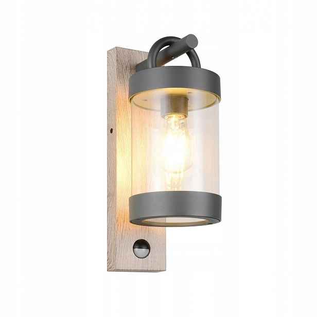 Venkovní nástěnné svítidlo Bronzové svítidlo E27 28W IP44 Terasa Custyra Trio