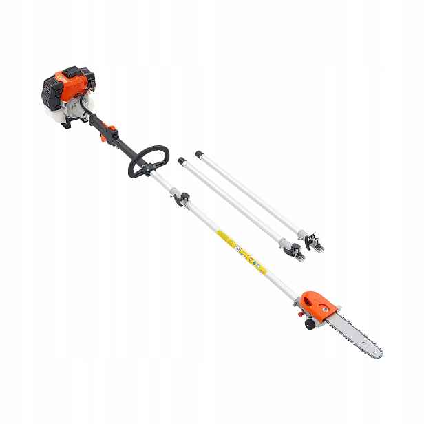 Benzínová pila na výložníku 43CC 25 cm teleskopická pro prořezávání stromů