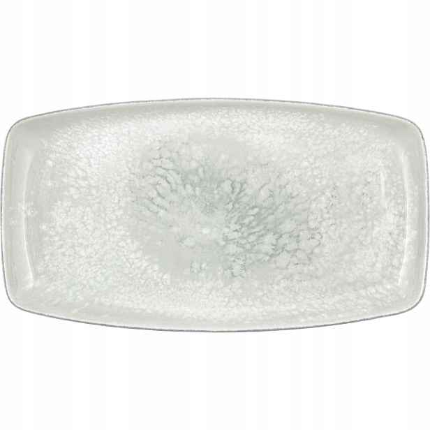 Mělký hamburgerový talíř Bauscher Smart délka 36,2 cm, dekor Salt 6 ks