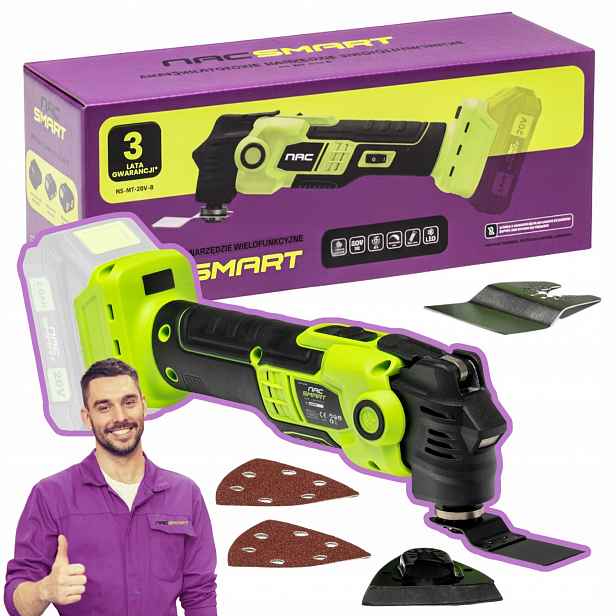 Multifunkční Nářadí Multitool Akumulátorový Renovátor Nac Smart Body