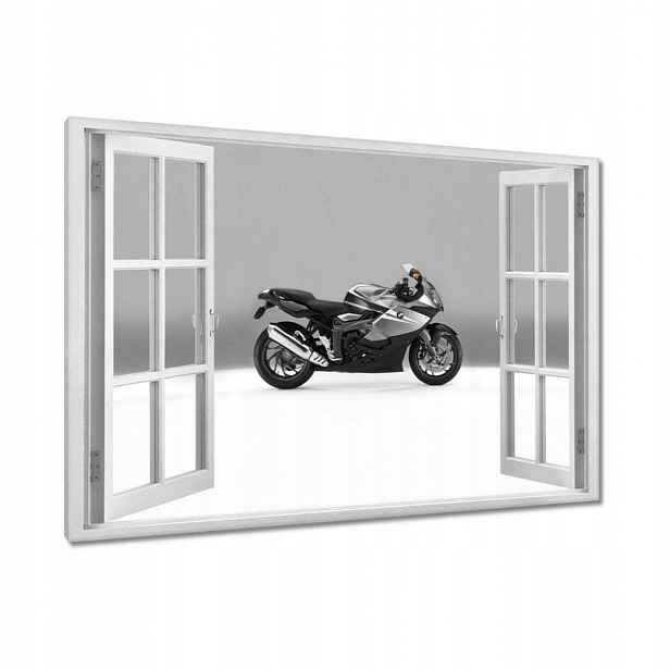 Obrazy 120x80 Šedý závodník Bmw Motor