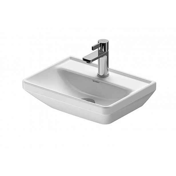 Duravit D-Neo - Umývátko 45x34 cm, 1 otvor pro baterii, bílá 0738450041
