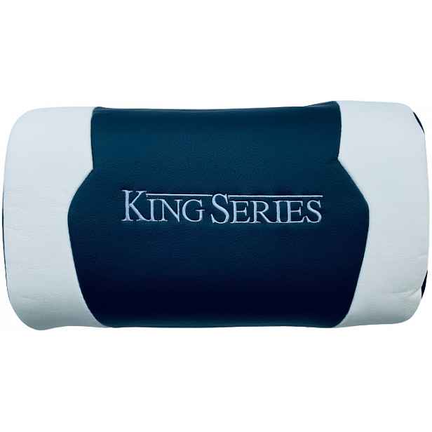 DXRACER Bederní polštářek King series černo-bílý