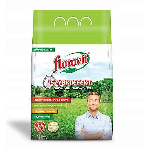 Florovit – Hnojivo na trávníky s rychlým účinkem pro všechny trávníky 10 kg