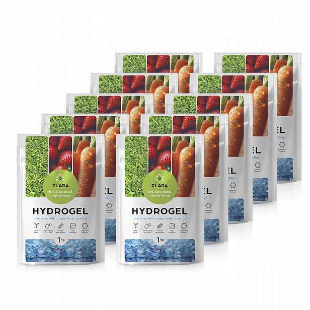 Hydrogel Zahradnické Bio Hnojivo 10 Kg Pěstování Zeleniny A Ovoce Ekologické Zavlažování
