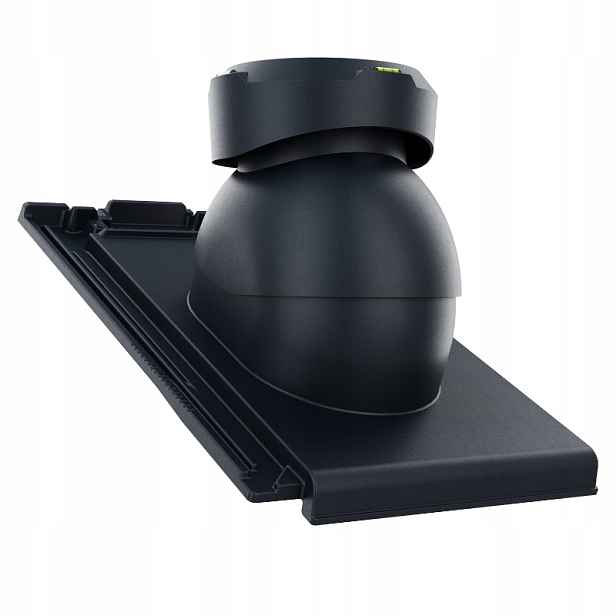 Krbový kanalizační ventilátor fi110 Creaton Simpla Břidlice