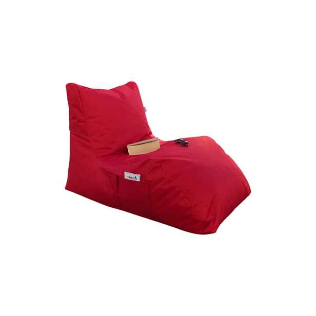 Sedací vak Daybed, červená