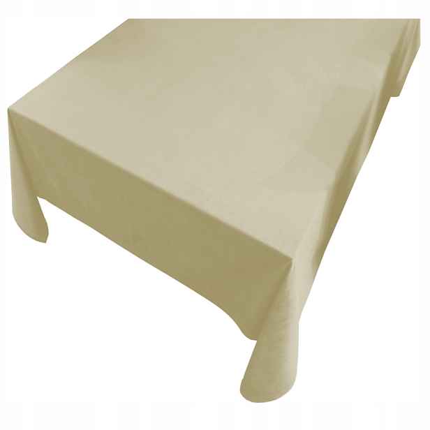 Velurový Ubrus Imperial 140x180 velur velvet krémový ecru