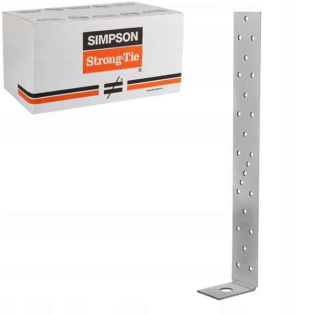 Kotevní spojky Základové kotvy 292mm 50st dřevo beton Simpson AH29050