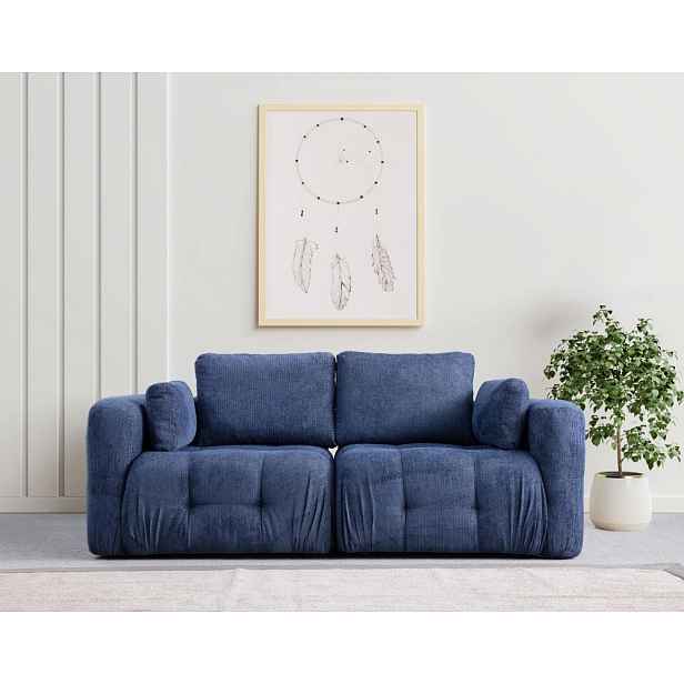 Dvoumístná pohovka Amaris 2 Seater - Navy Blue