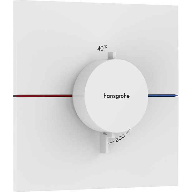 Sprchová baterie Hansgrohe ShowerSelect Comfort E bez podomítkového tělesa matná bílá 15574700