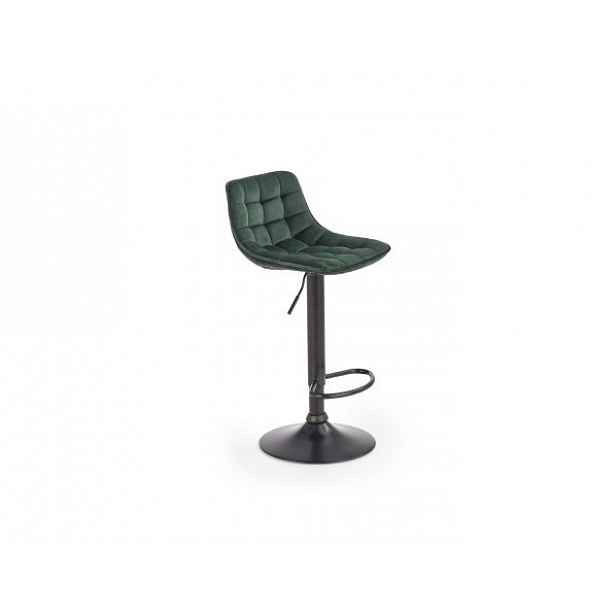 Barová židle H-95 Halmar Tmavě zelená
