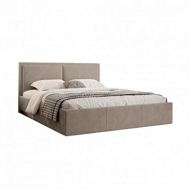 Fedve POLSTROVACÍ POSTEL Osterne II 180x200 cm, Taupe