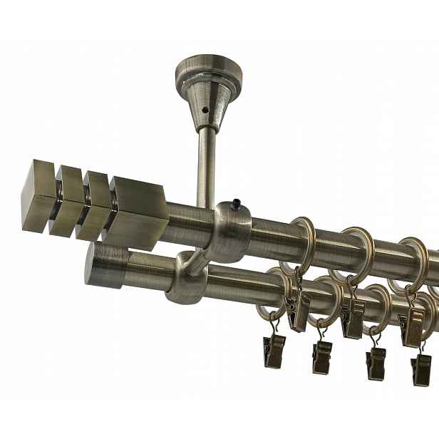 Garnýž Zlato Antik 19+19 mm Nordic 120 cm