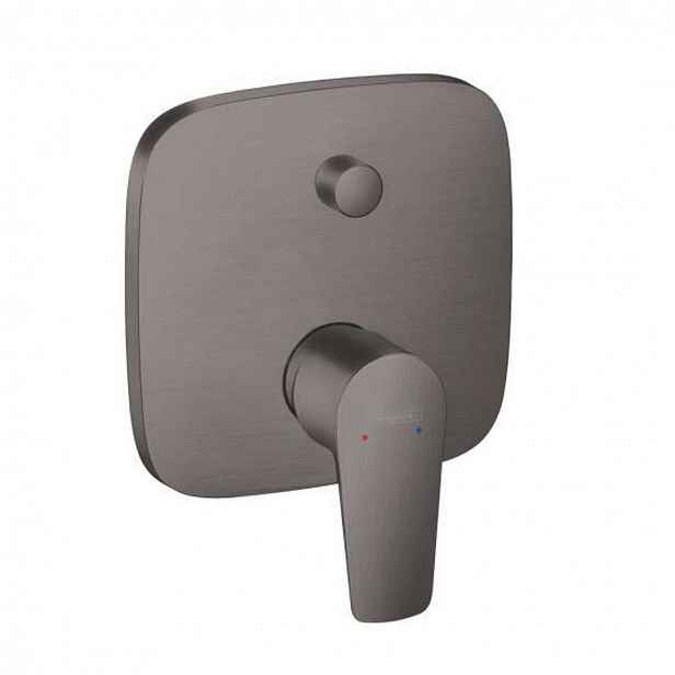 Hansgrohe Talis E - Vanová baterie pod omítku, kartáčovaný černý chrom 71474340