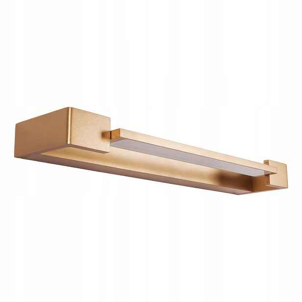 Nástěnná koupelnová lampa Flink Zlatá Led 12 W IP44 MaxLight