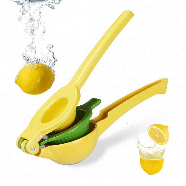 Relaxdays LIS NA CITRUSY Žlutá zelená 2-in-1 hliník
