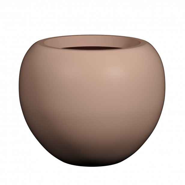 Květináč Stream, pudrově růžová, více velkostí - Pottery Pots Velikost: M - ⌀ 57, v. 46,8 cm