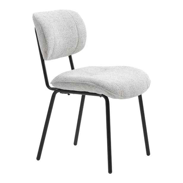 Světle šedá jídelní židle Buffalo – Unique Furniture