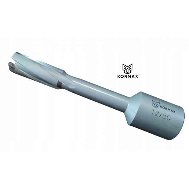 Trepanační fréza s karbidem 14 x 50 mm vrták 14 x 50 Weldon Kormax
