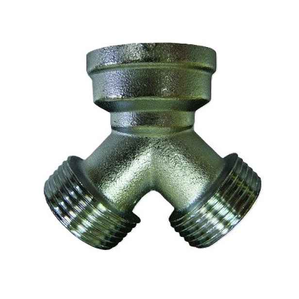 Eco produkty Rozdvojka (Y)  3/4" x 3/4" x 3/4" k pračkovým nebo zahradním ventilům