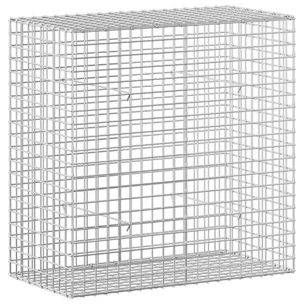 vidaXL Gabion s drátem 5 mm a síťkou 5x5 cm 100x50x100 cm
