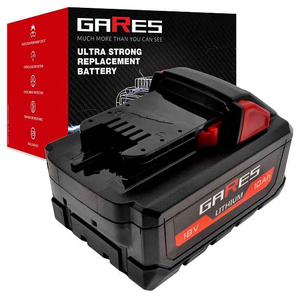 Akumulátor Baterie Gares pro Milwaukee M18 HB8 18V 8,0Ah