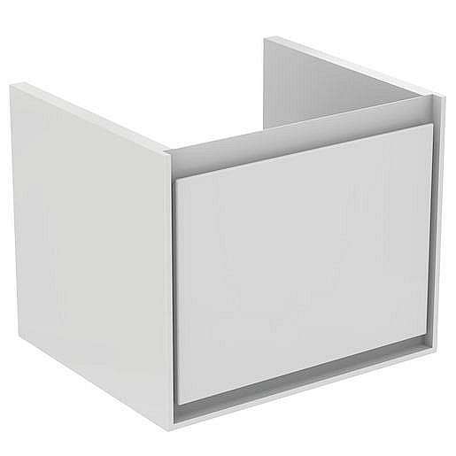 Koupelnová skříňka pod umyvadlo Ideal Standard Connect Air 48x40,9x40 cm hnědá mat/bílá mat E0844VY