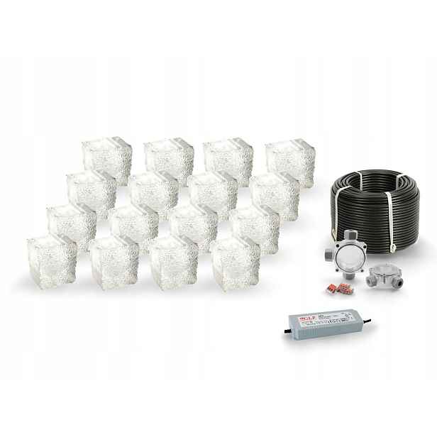 16x Led nájezdové svítidlo 12V IP68 Bc Naturo