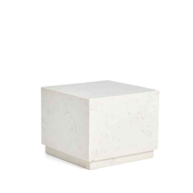 Mramorový odkládací stolek 50x50 cm Sorein – Kave Home
