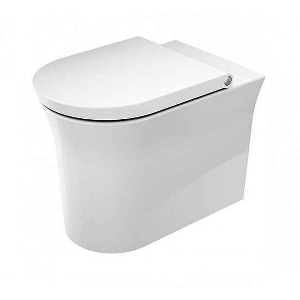 Duravit White Tulip - Stojící WC, zadní odpad, Rimless, bílá 2001090000