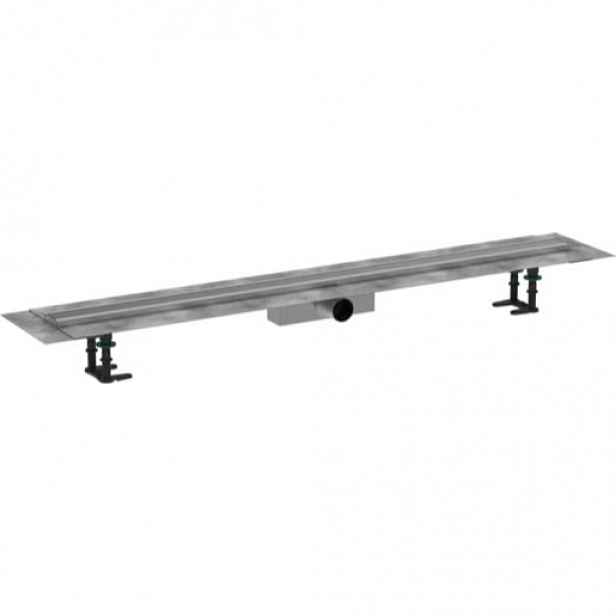 Hansgrohe RainDrain Compact sprchový žlab 120 cm kartáčovaná nerez mat 56184800
