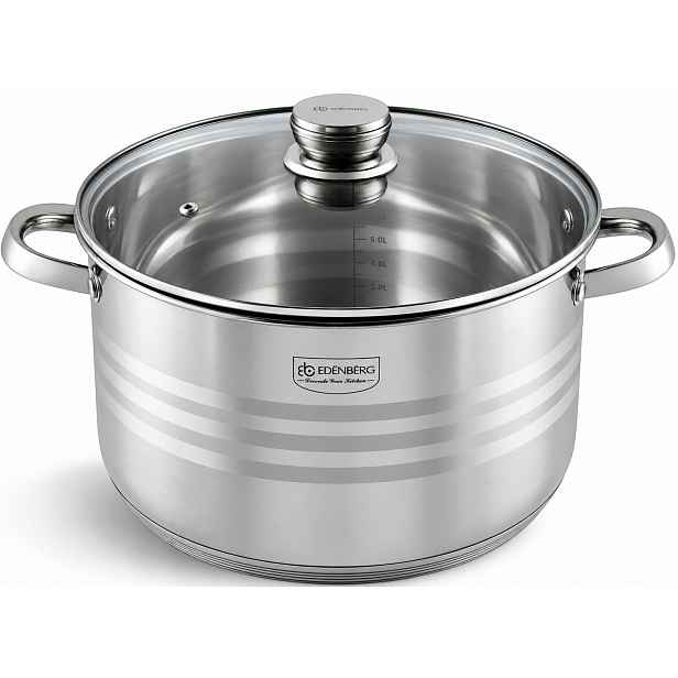 Hrnec Nerezová Ocel Víko Na Vývar 40 CM 27,6 L Edenberg