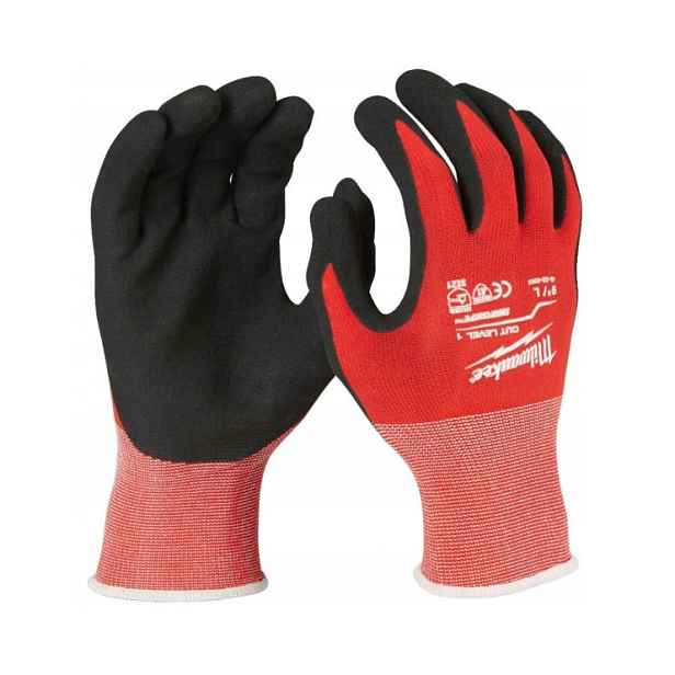 Ochranné pracovní rukavice Cut A Gloves, nitrilové nylonové, velikost