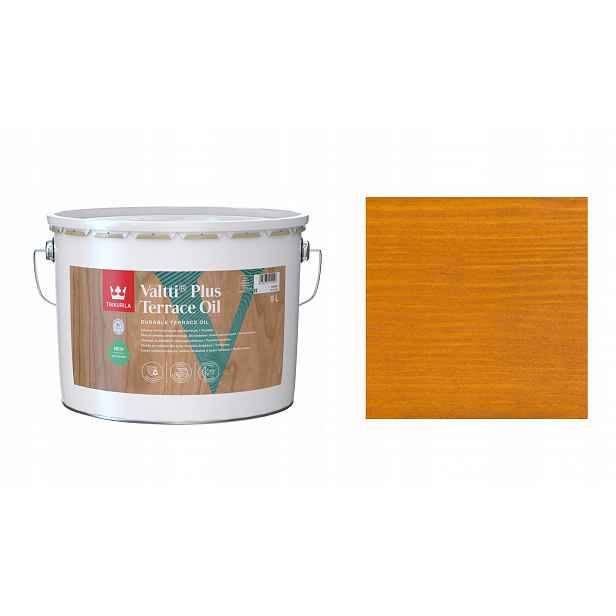 Tikkurila Valtti Plus Terrace Oil 9 L 5053 Vahvero Olej Na Terasy