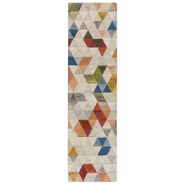 Flair Rugs VLNĚNÝ KOBEREC, 230/60 cm vícebarevná, přírodní barvy