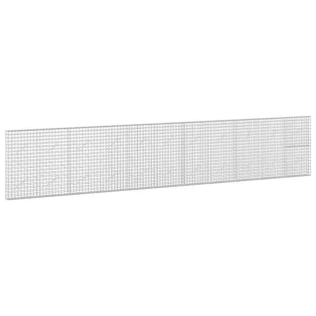 vidaXL Gabion s drátem 5 mm a síťkou 5x5 cm 550x10x100 cm