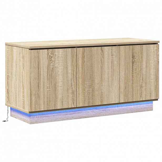 vidaXL Televizní skříň 100 x 38 x 49 cm Sonoma dub Kompozitní dřevo
