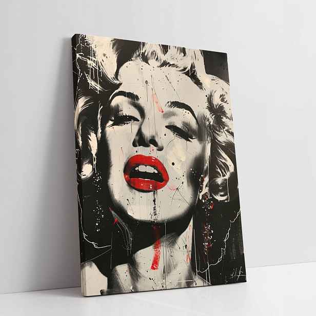 Obraz na plátně Marilyn Monroe obraz na zeď do pokoje obýváku domu 60x80