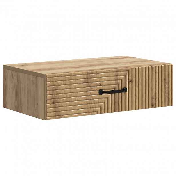 vidaXL Nástěnný boční stůl 59 x 34,5 x 17 cm Kompozitní dřevo