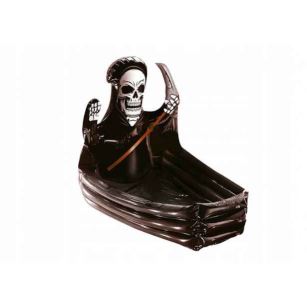 Nafukovací Lednička Rakev Smrti Sekačka 100 X 35 CM Halloweenská Dekorace