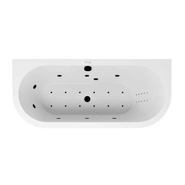 Polysan INFINITY HM systém HYDRO AIR, elektronické ovládání, černá