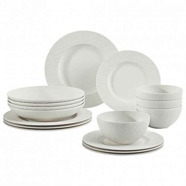 Villeroy & Boch KOMBINOVANÁ SOUPRAVA 16dílné, porcelán (fine china) keramika