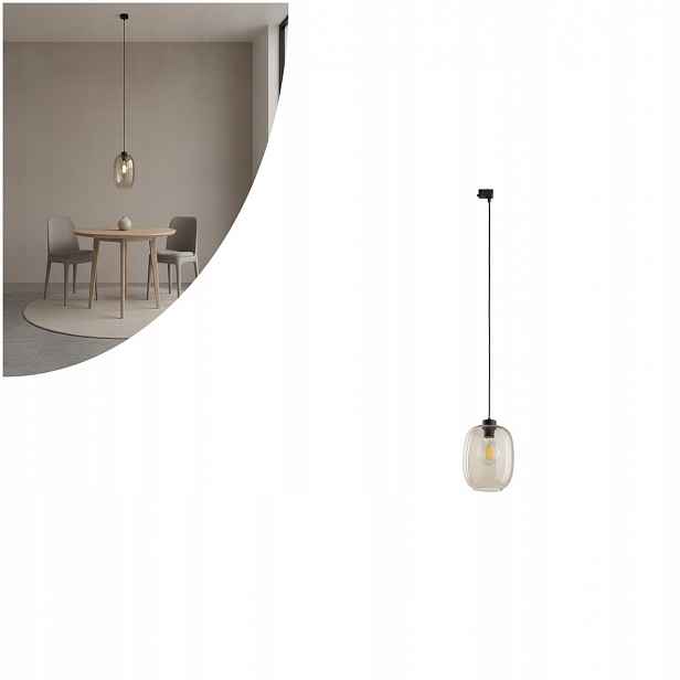 Černá závěsná lampa Tracer Elio moderní nad stůl Tk Lighting