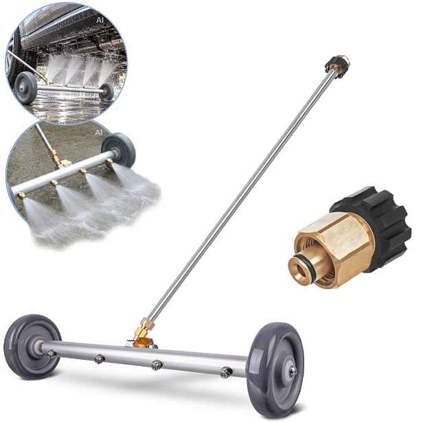 Lišta na splachování mycích kostek podvozků pro myčku Karcher Hd Hds Easylock
