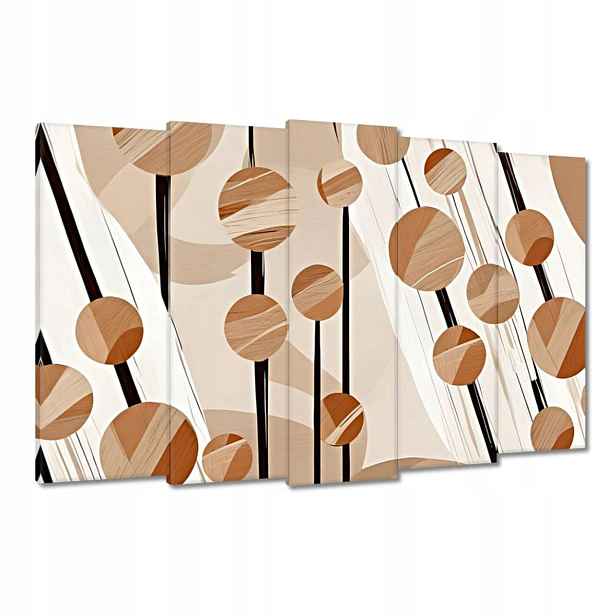 Obrazy 150x95 Béžové na sloupcích