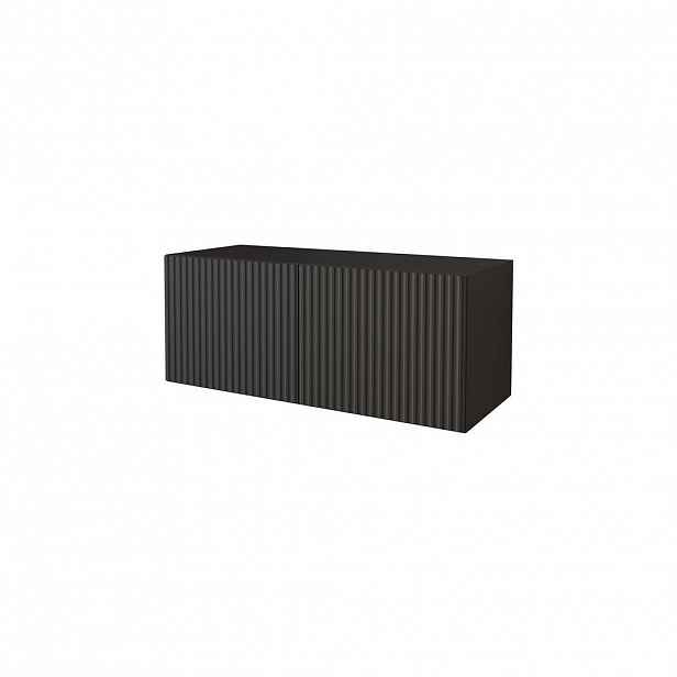 ALTDECOR NÍZKÁ komoda NOA-2-W 100 x 40 x 40 cm – černá