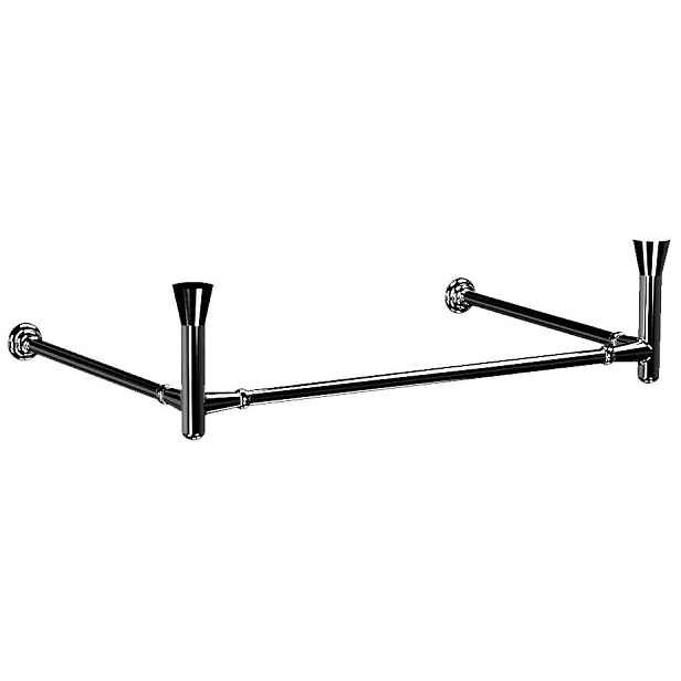 Kerasan THE NEW YORKER závěsná konstrukce pro umyvadlo 80cm, chrom