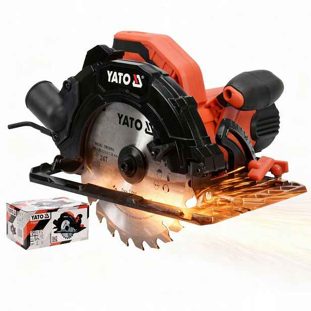 Kotoučová Pila 185 MM 1500 W 5500 Ot/mi Yato YT-82151